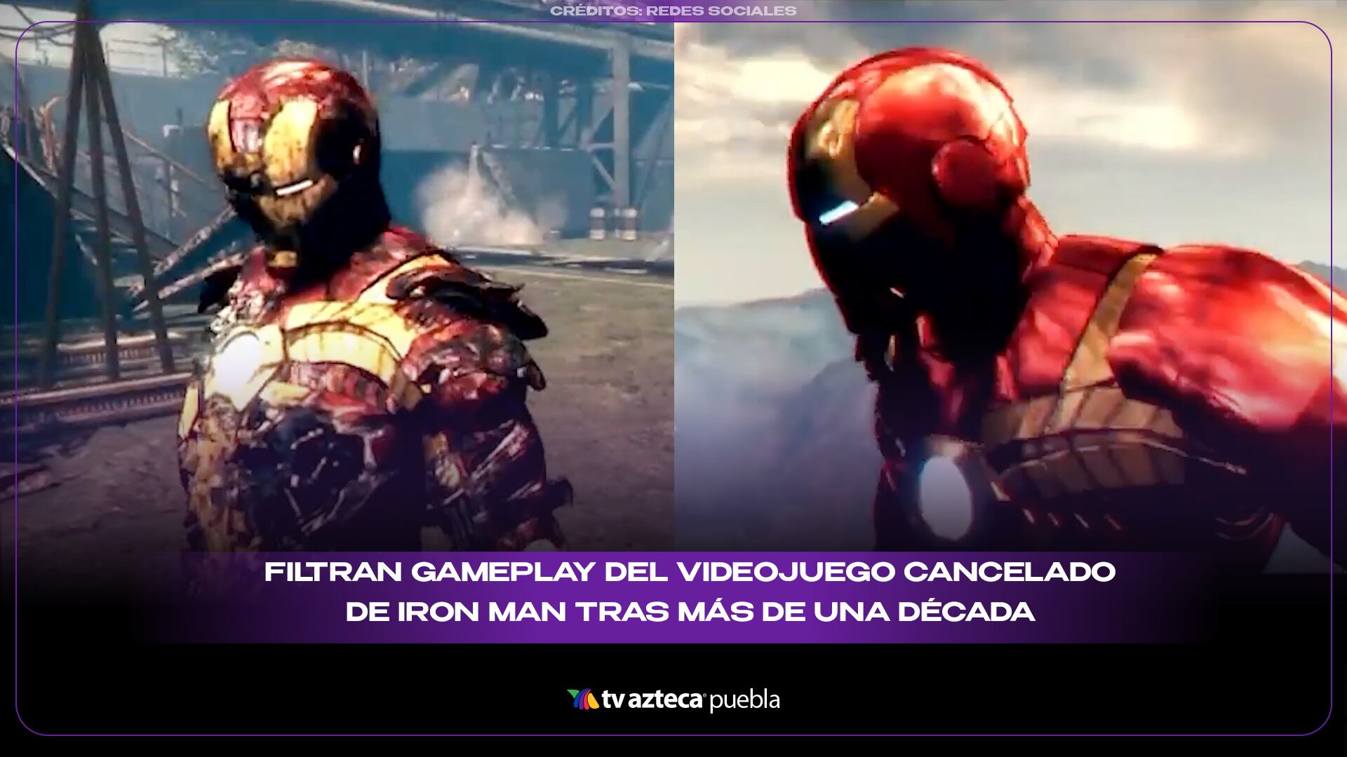 Filtran gameplay del videojuego cancelado de Iron Man tras más de una década