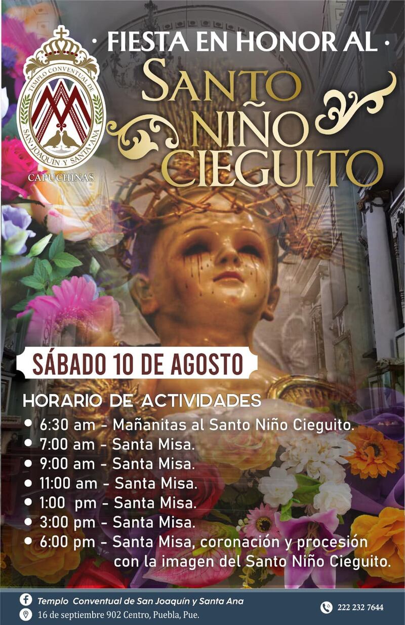SANTO niño cieguito mismas 2024