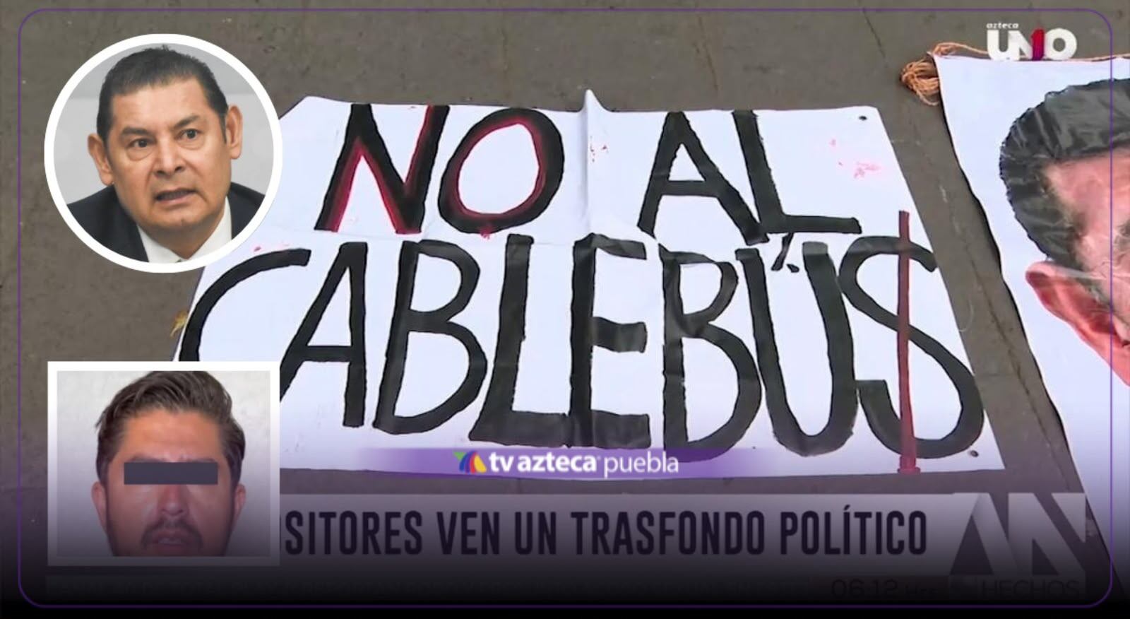 Detienen a opositor del Cablebús impulsado por Alejandro Armenta; acusan posible trasfondo político en el proceso