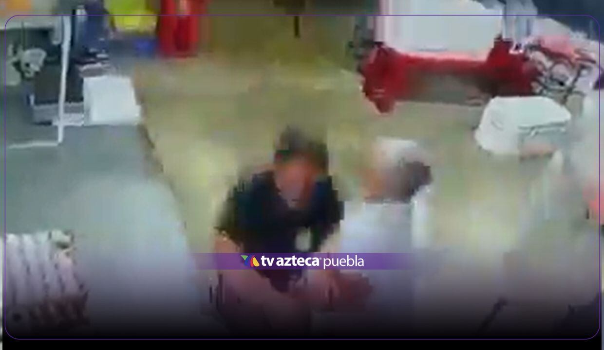 VIDEO: ¡Ni las tortillas se salvan! Captan momento de asalto a tortillería