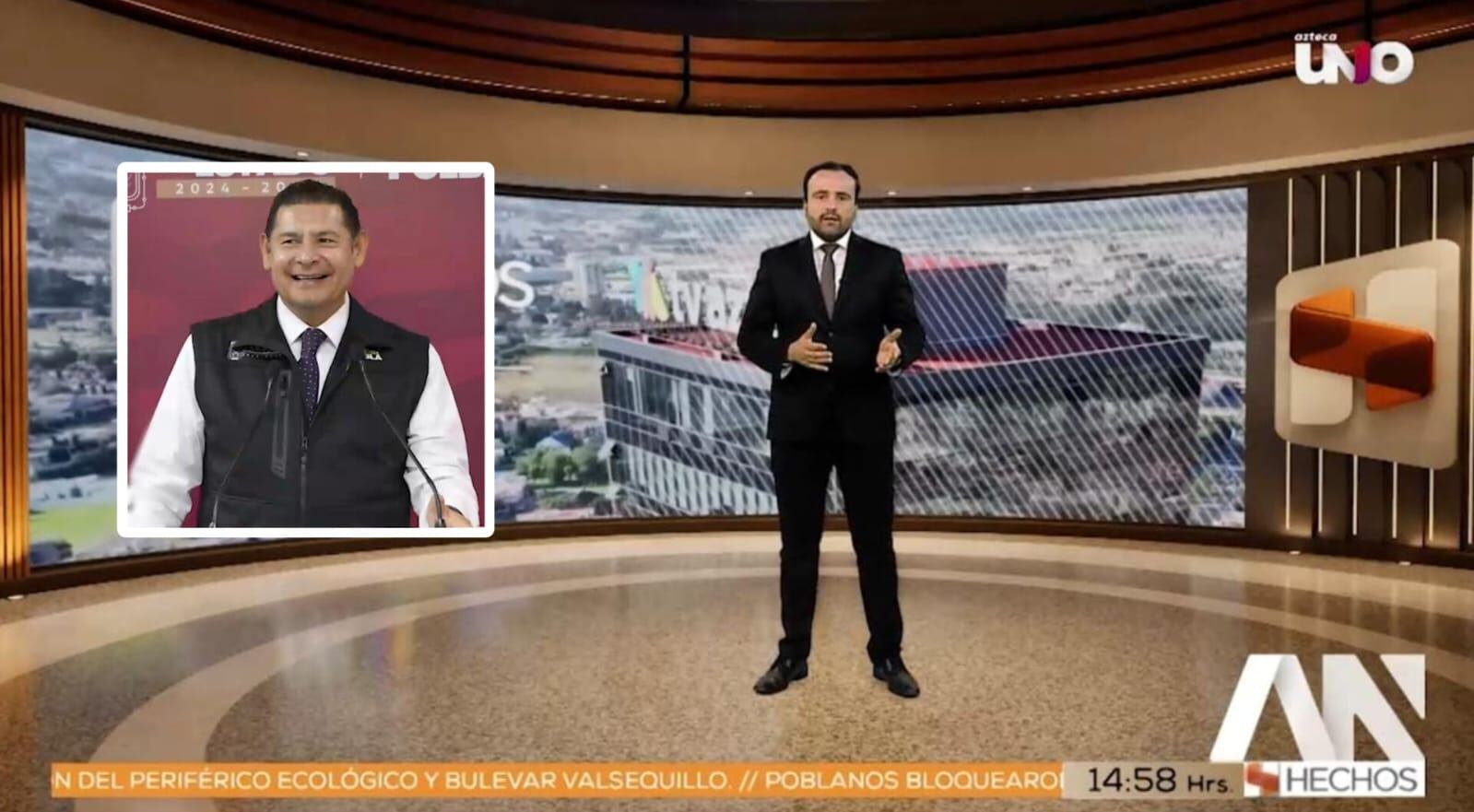 ¿Mañaneras para los cuates? Alejandro Armenta impone nuevos protocolos, TV Azteca Puebla los cumple y aun así le niegan el acceso