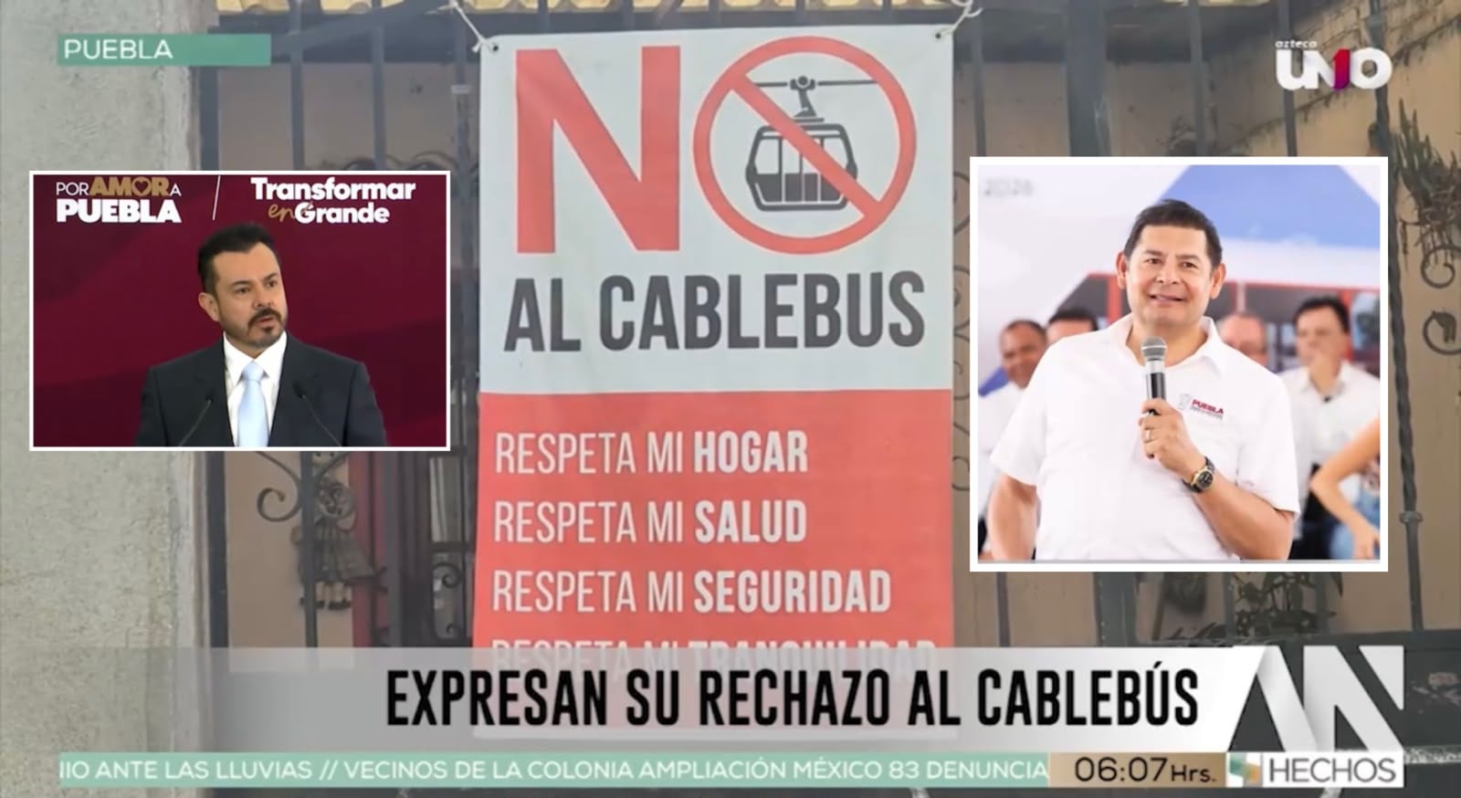 Coordinador de Gabinete, José Luis García Parra, admite que Cablebús de Armenta avanza con solo tres licencias para nueve estaciones