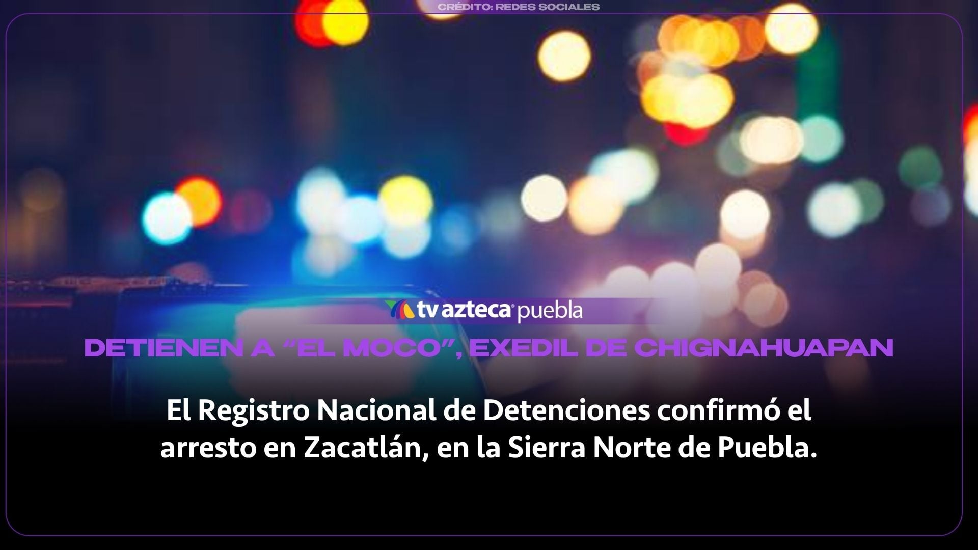 Detienen a “El Moco”, exalcalde de Chignahuapan, por presuntos vínculos con robo de combustible