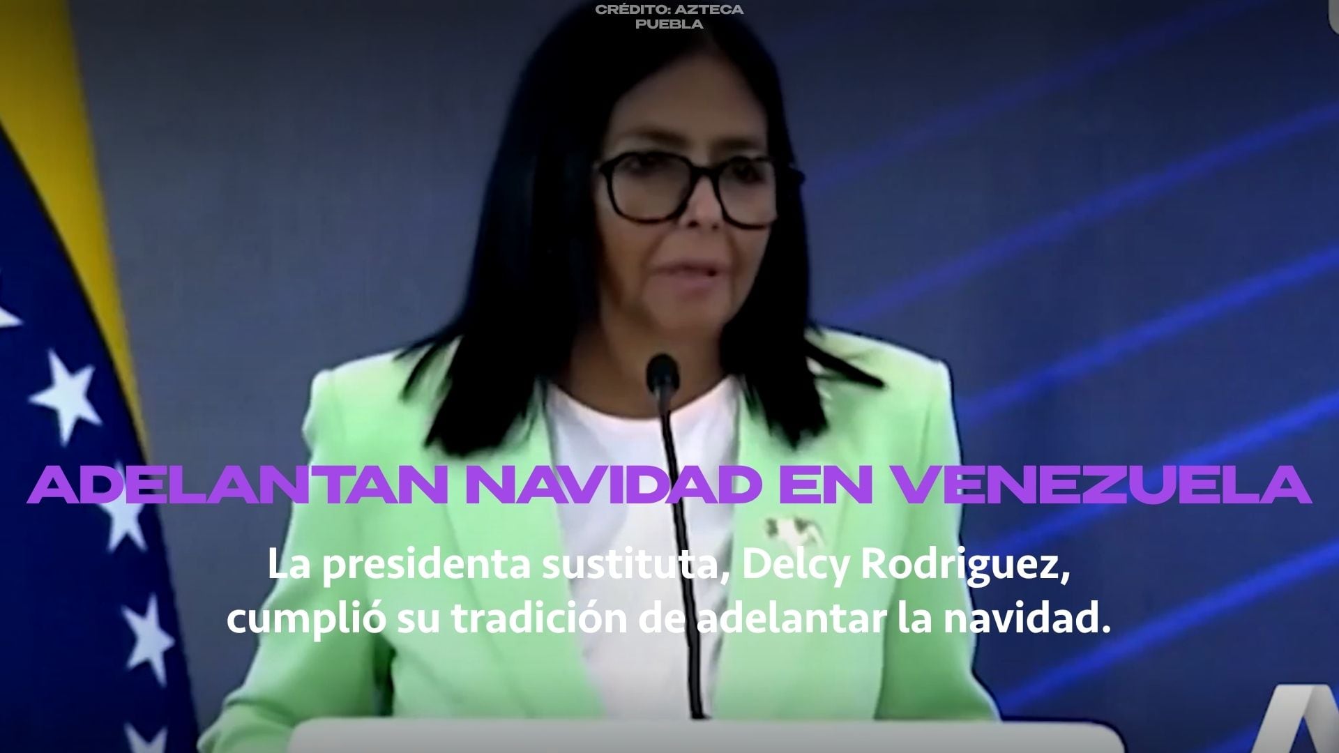 Adelantan Navidad en Venezuela