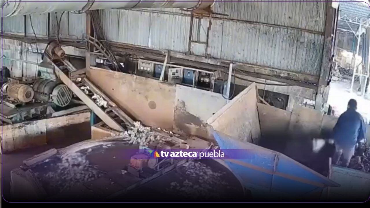 VIDEO: Así trabajador murió triturado tras quedar atrapado en maquinaria